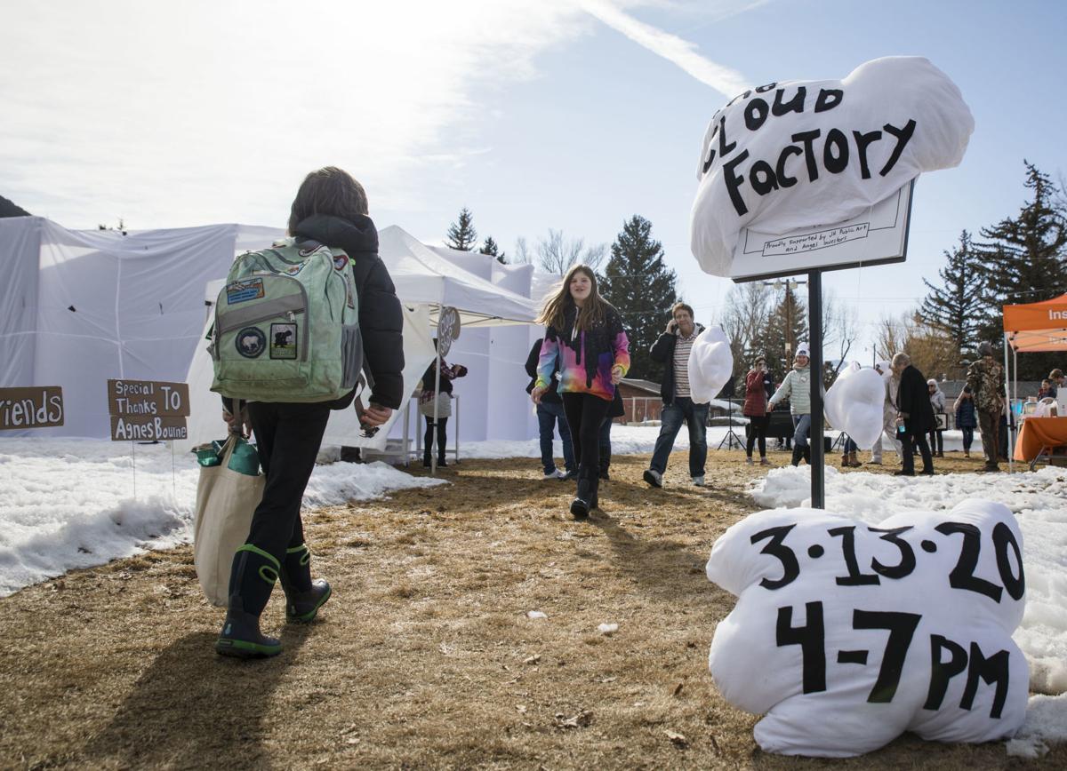 Cloud Factory unveiled at Center for the Arts