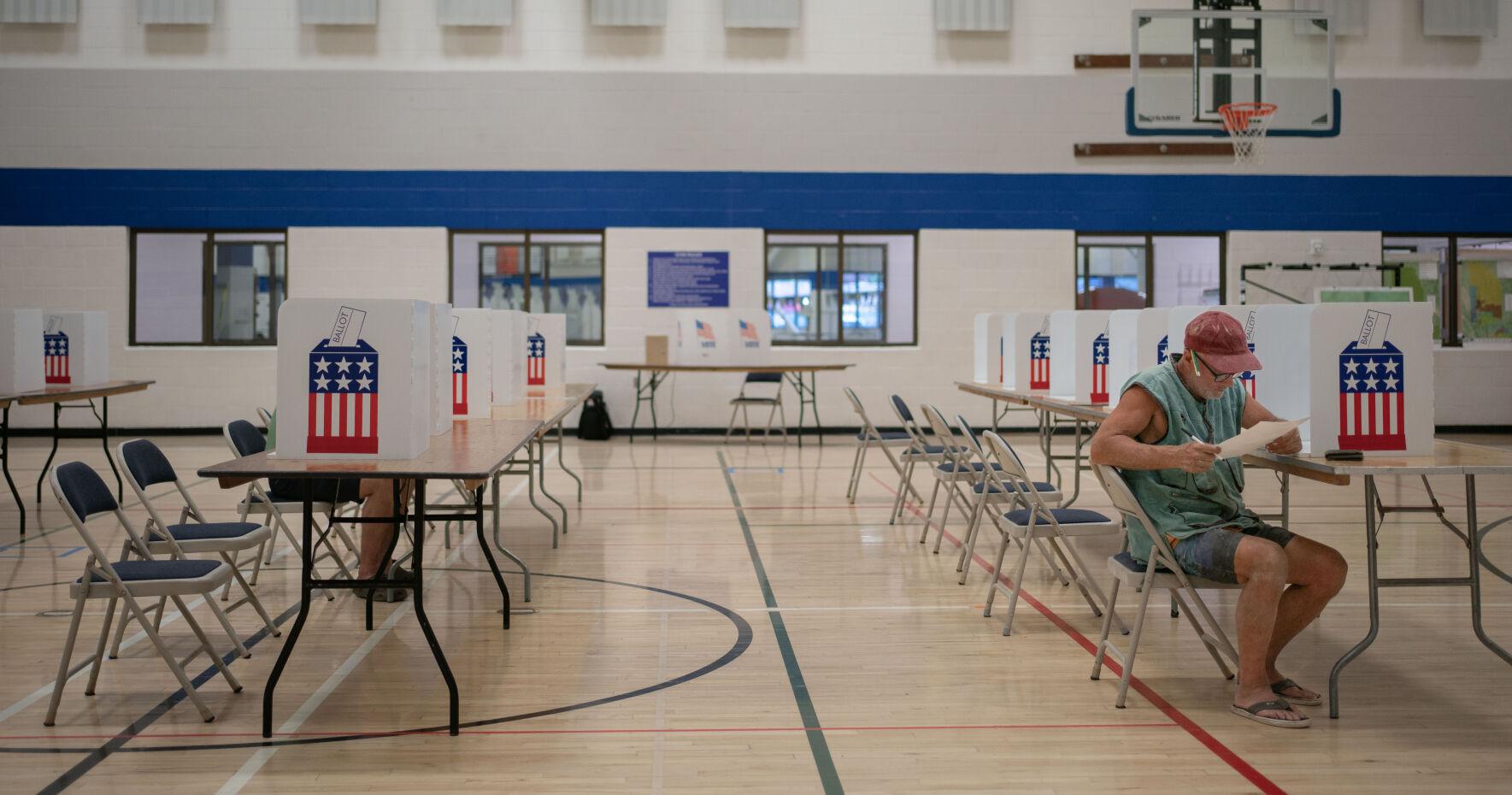 Already registered voters are locked into political parties