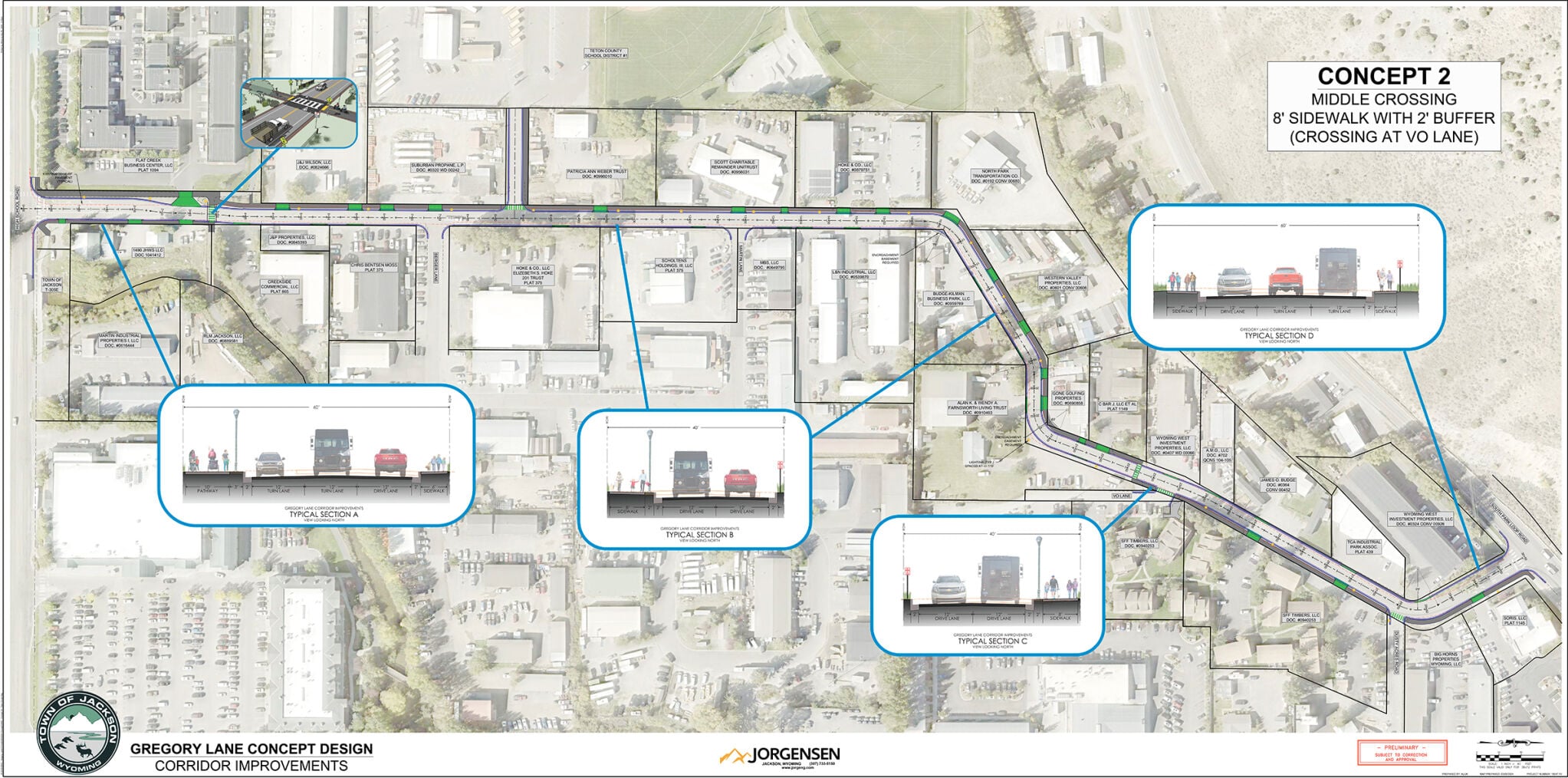 Greg Lane Model Gregory Lane redesign balances industrial, pedestrian uses | Local ...