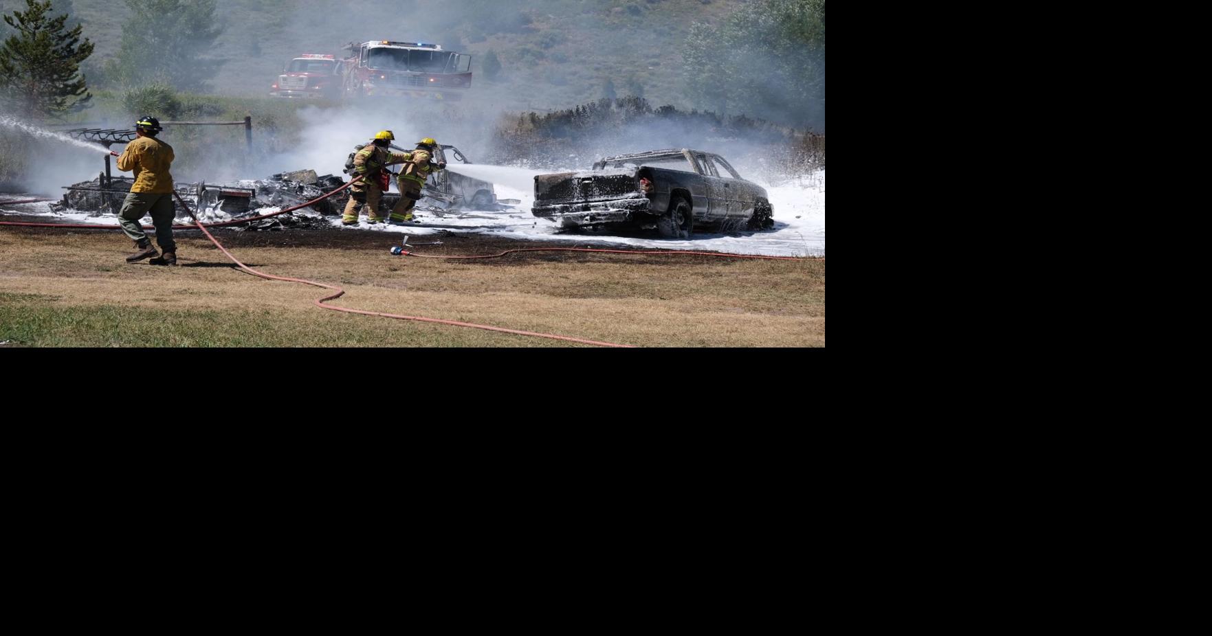 Firefighters respond to car fire in Hoback | The Hole Scroll ...