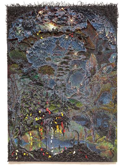 U K Painter Builds 3 D Worlds With Layers Of Oils Arts