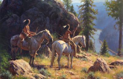 Don Oelze Paints The American West As He Imagines It Arts