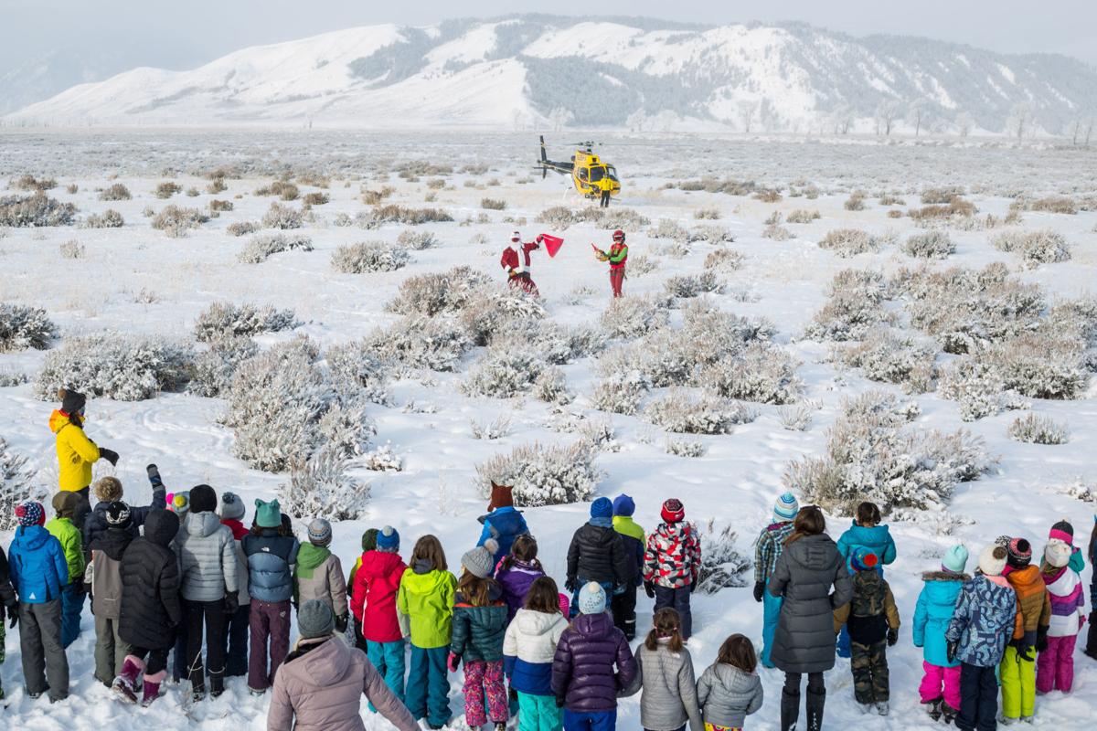 Santa Claus flies with Teton County Search and Rescue