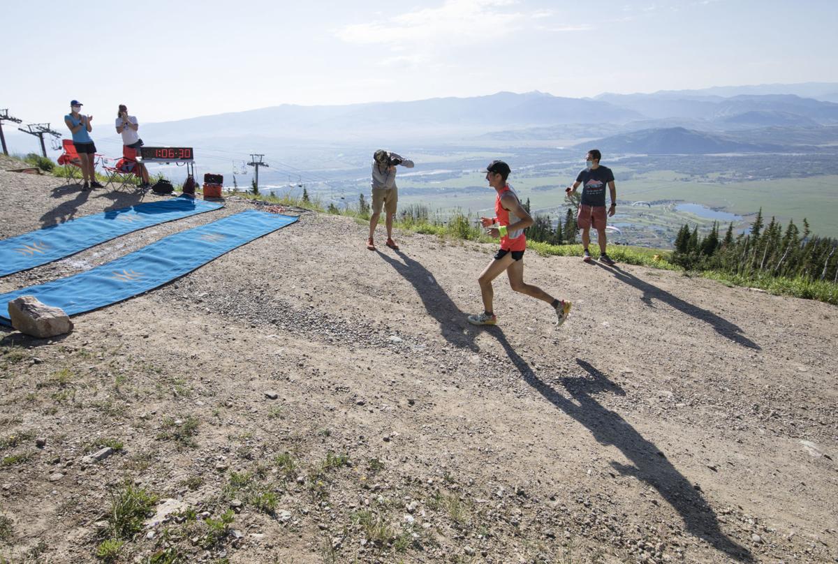 Athletes take on new Rendezvous Mountain Hillclimb route
