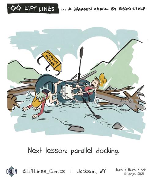 Lift Lines ... A Jackson Comic