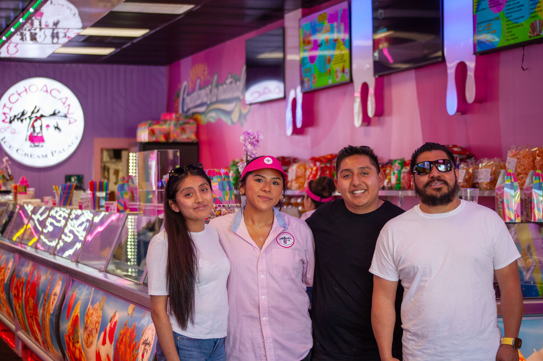 La Michoacana ice cream palace brings a sample of Mexico