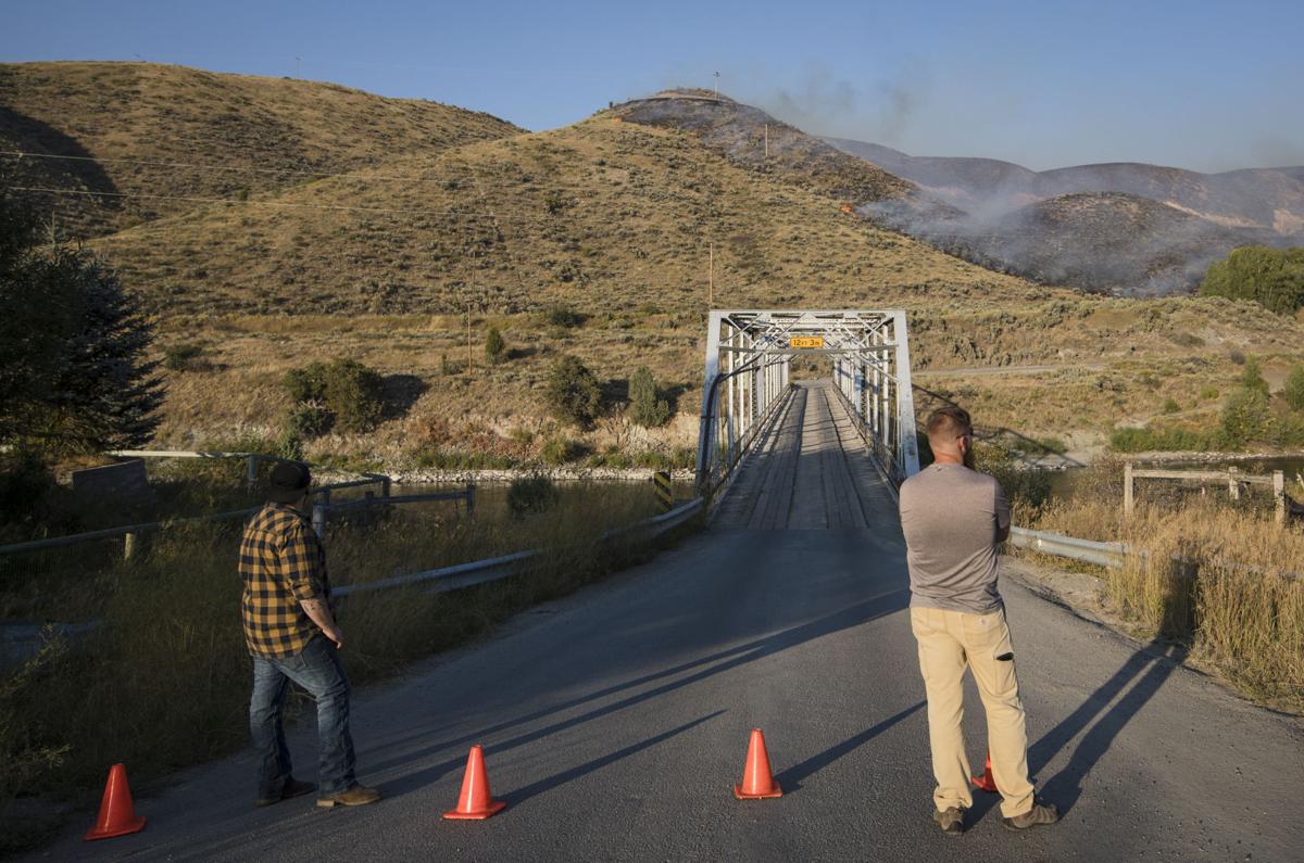 Swinging Bridge Fire