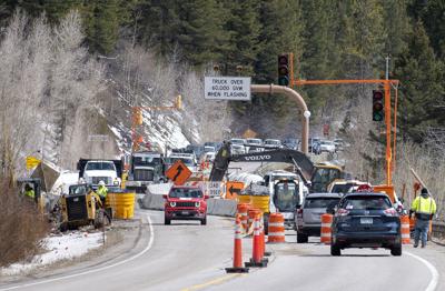 Highway 22 pathway tunnel construction