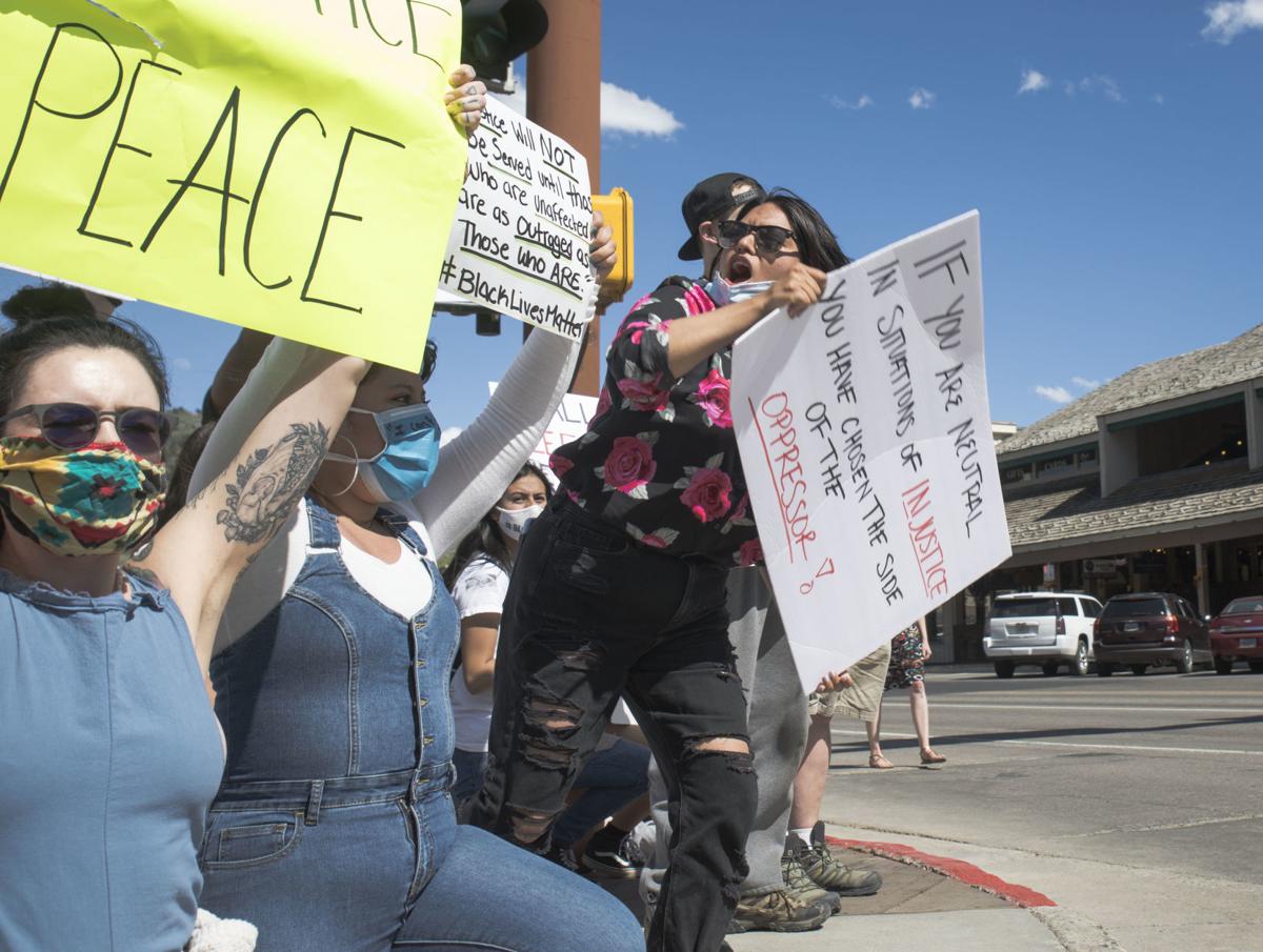 Black Lives Matter protest on Town Square