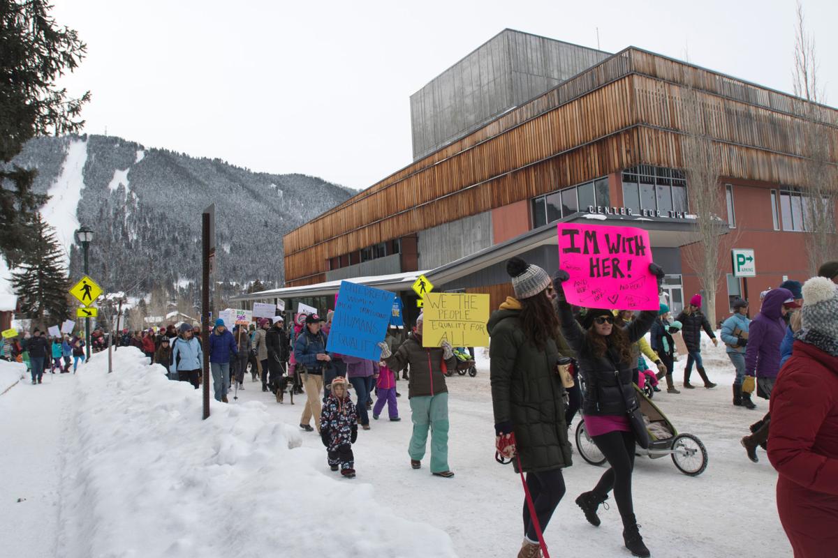 Women's March in Jackson, Wyo. Jan. 21, 2017 Multimedia