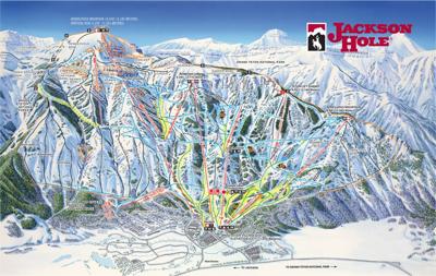 JHMR Ski Map