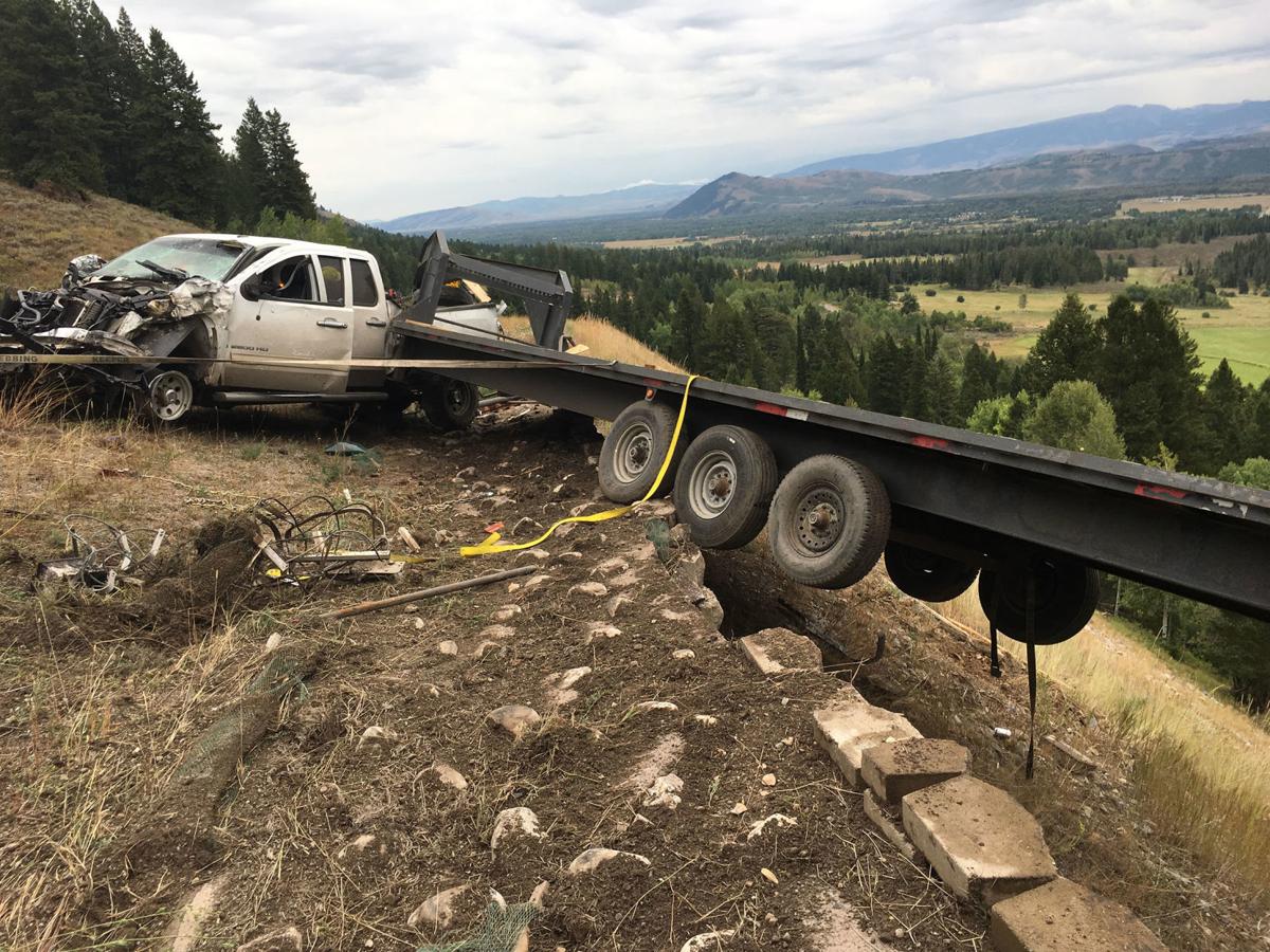 Log Truck Caught By Teton Pass Truck Arrestor The Hole Scroll Jhnewsandguide Com