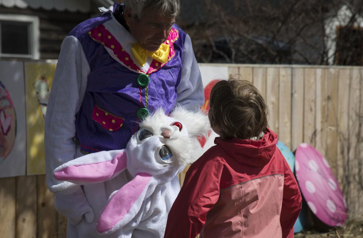 St. John's Episcopal Church celebrates Easter Sunday with a "Love Hunt" around town