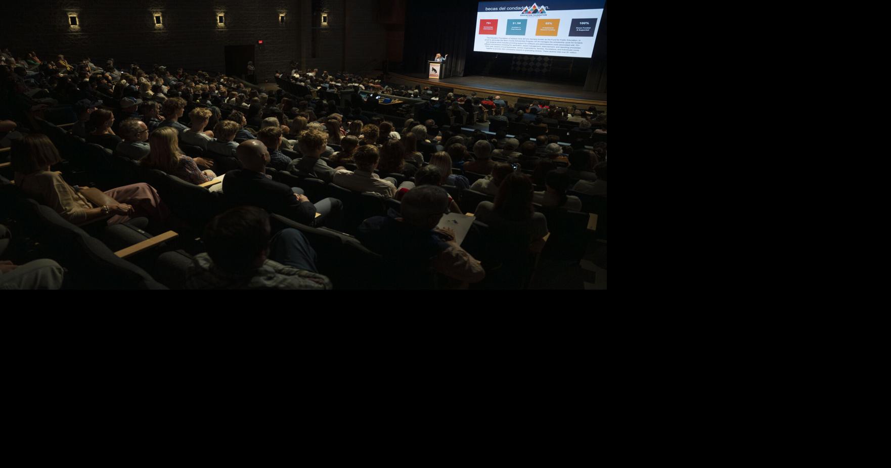 The Teton County Scholarship Program awarded a record $1.37 million to students this year. This marks another record-breaking year for the program.