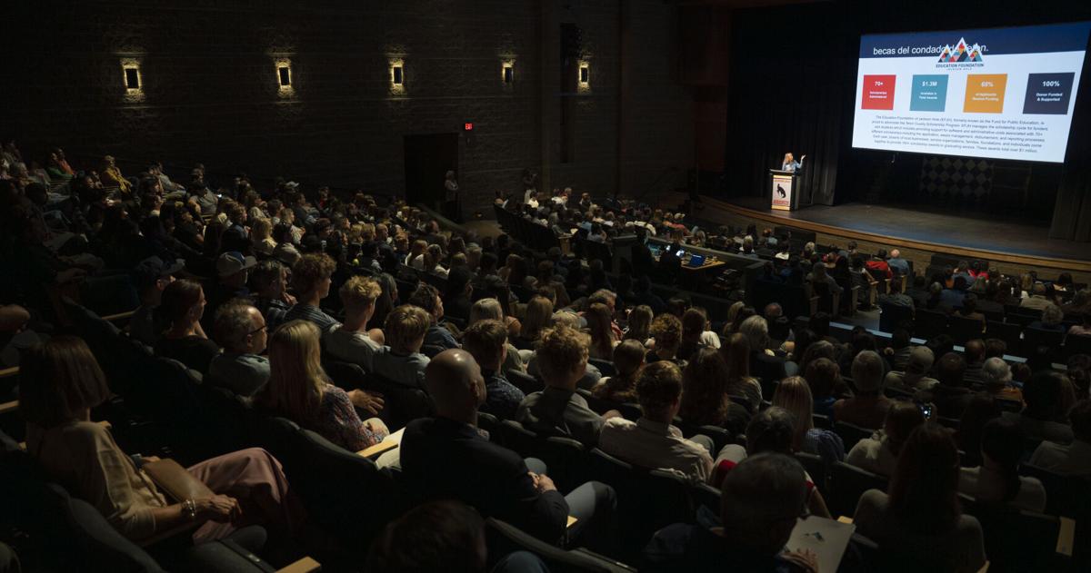 The Teton County Scholarship Program awarded a record $1.37 million to students this year. This marks another record-breaking year for the program.