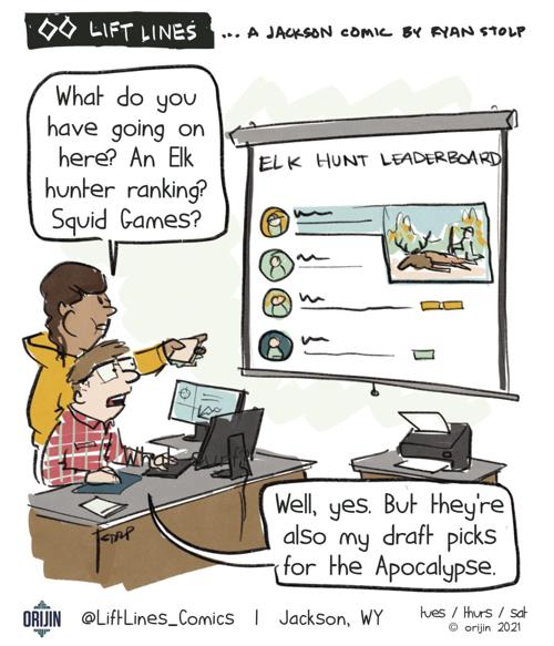 Lift Lines... A Jackson Comic