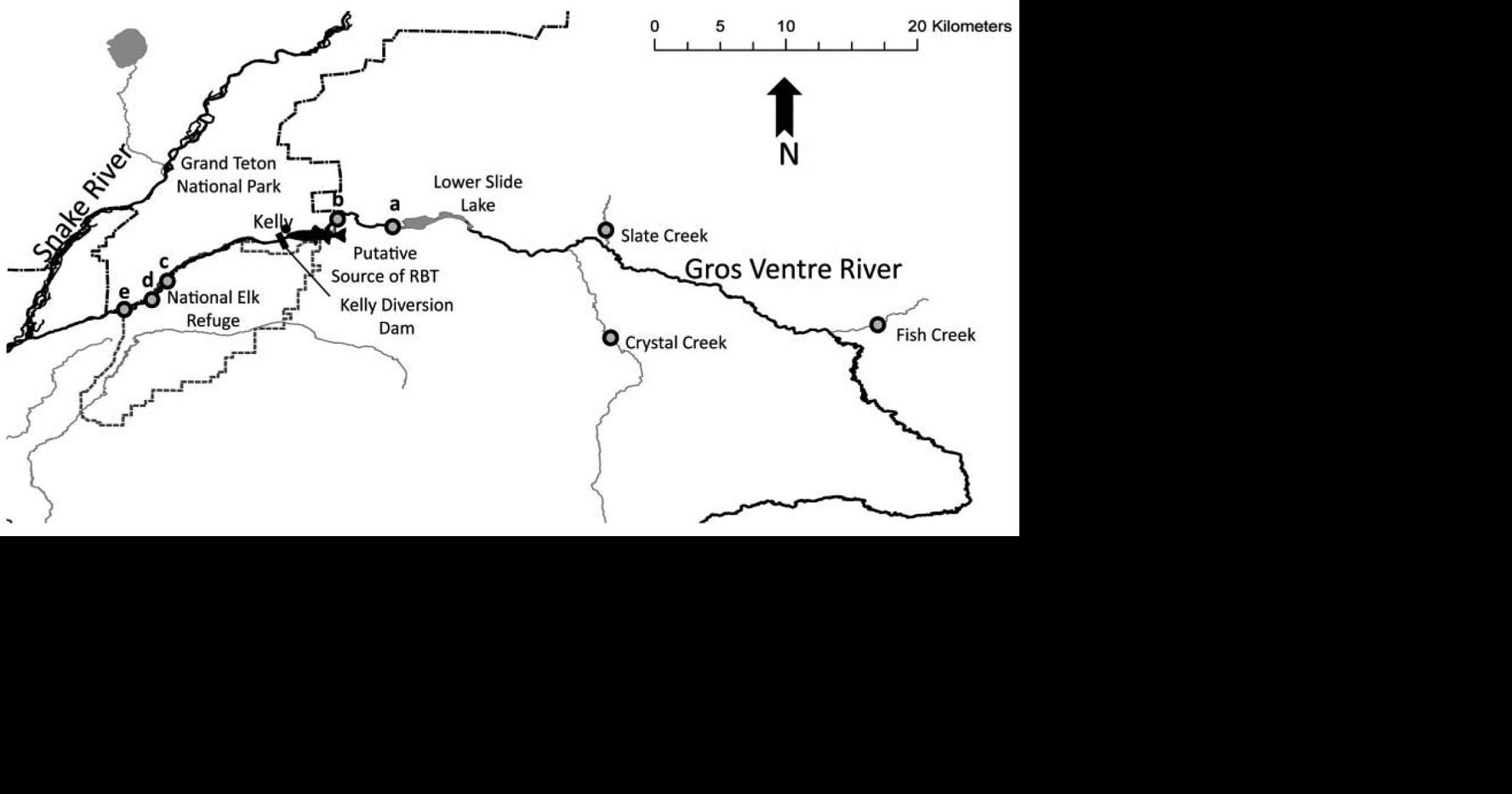 Gros Ventre Montana Map Gros Ventre River Map | News | Jhnewsandguide.com