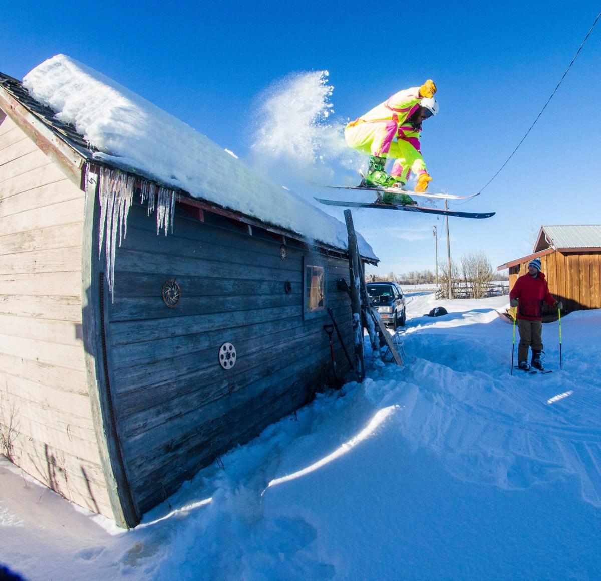 Pvc Rails Scrap Lumber And Backyard Skiing Mountain Mumbles
