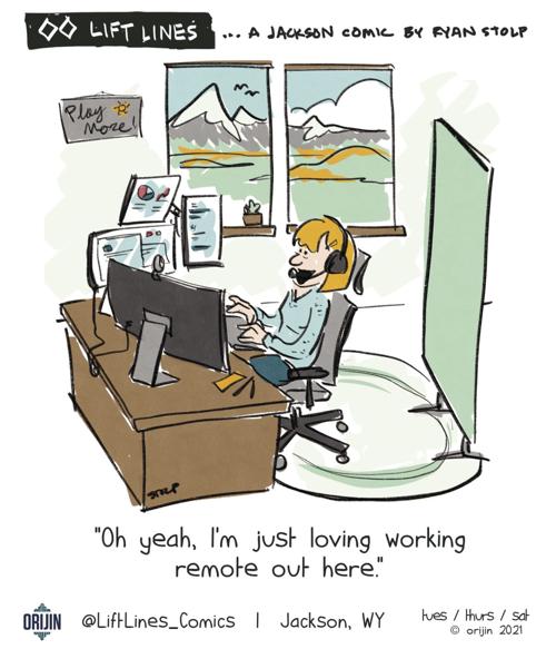 Lift Lines ... A Jackson Comic