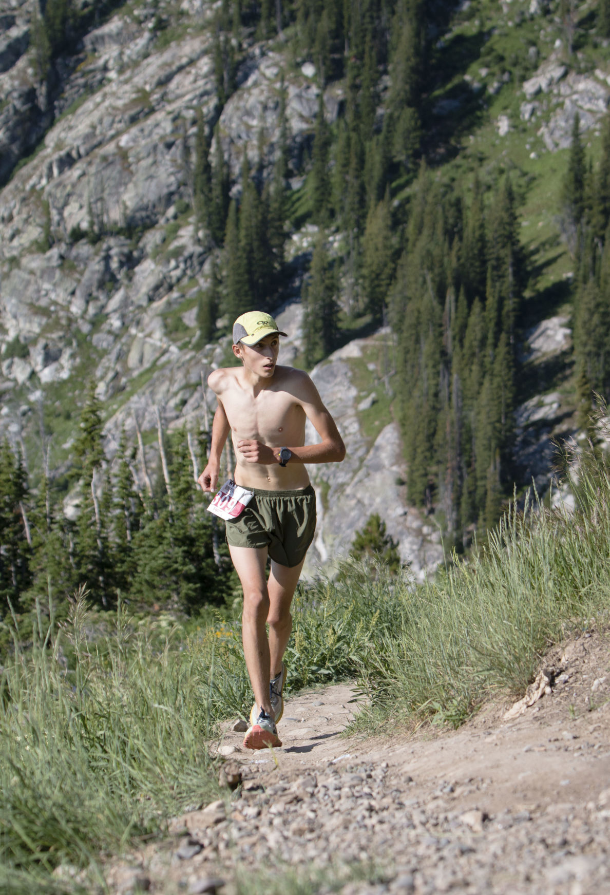 Athletes take on new Rendezvous Mountain Hillclimb route
