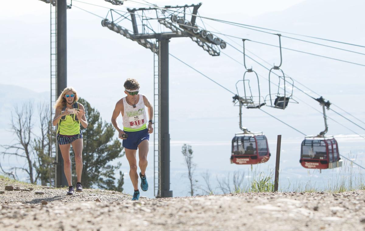 Athletes take on new Rendezvous Mountain Hillclimb route