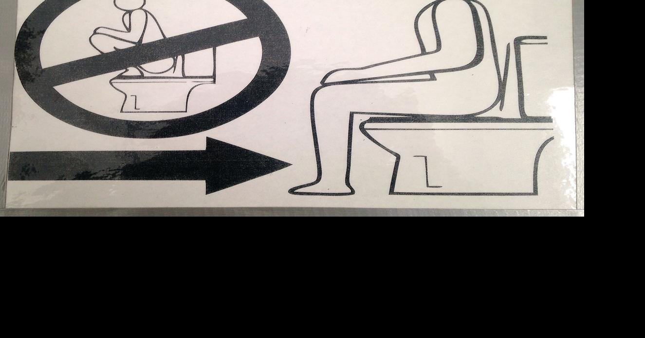 When East meets West, toilet seats take a beating Environmental