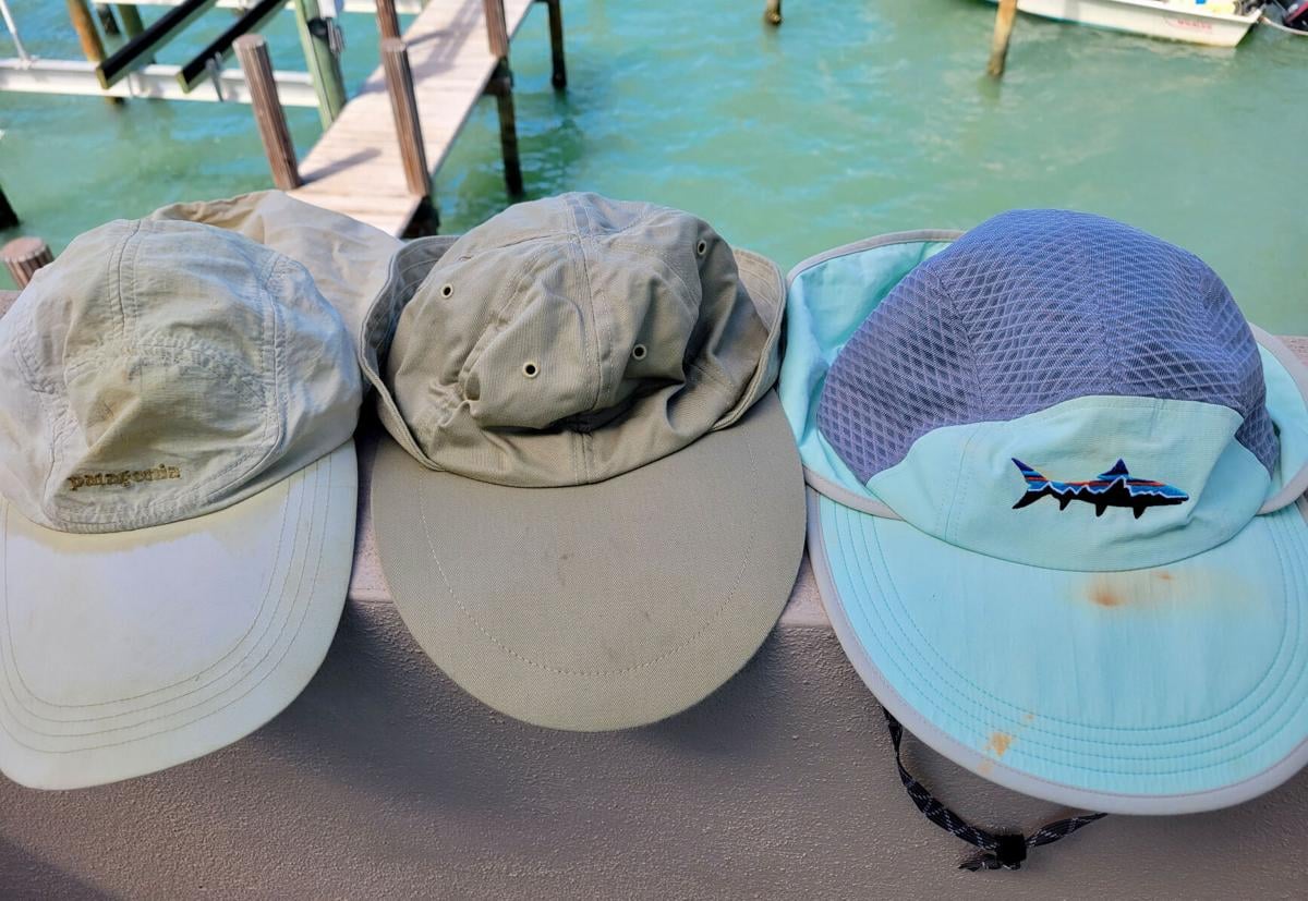 Vintage Columbia Sportswear Made USA Flats Fly Fishing Hat Sun Cap