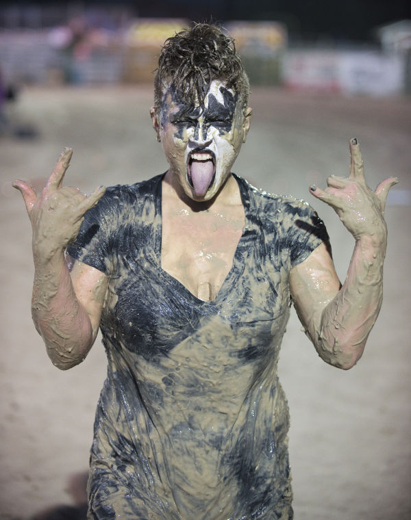 Pig wrestling portraits at the Teton County Fair Multimedia