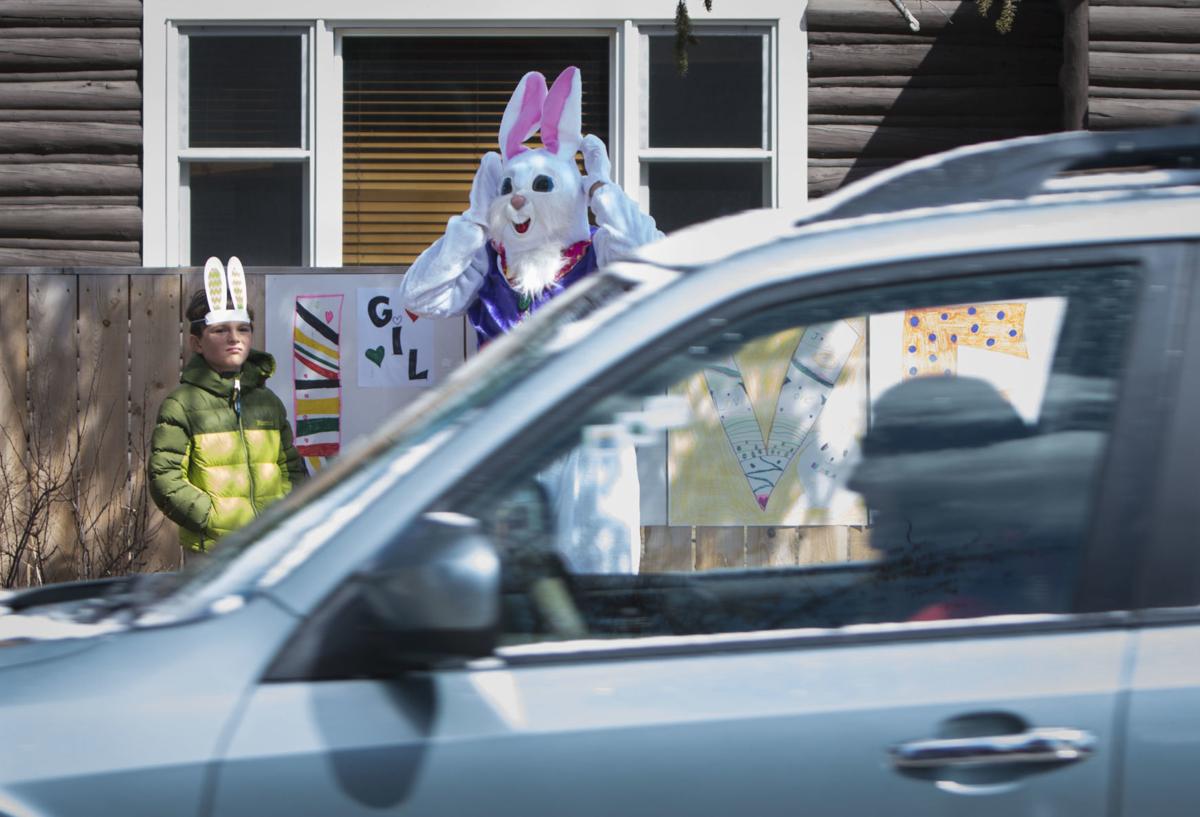 St. John's Episcopal Church celebrates Easter Sunday with a "Love Hunt" around town