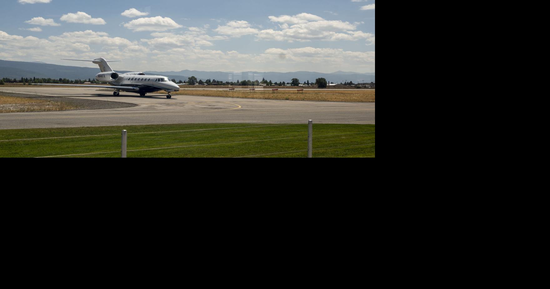 Driggs-Reed Memorial Airport operating with shortened runway after pipe burst