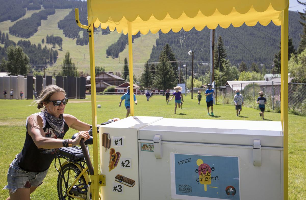 Free ice cream e-bike spreads joy around Jackson