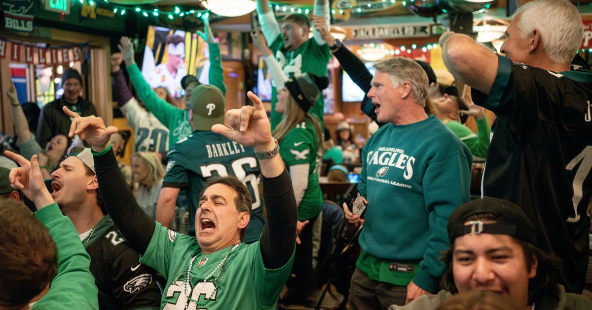 Philadelphia Fans Jackson's Philly fans rejoice as Eagles win Super Bowl | Sports ...