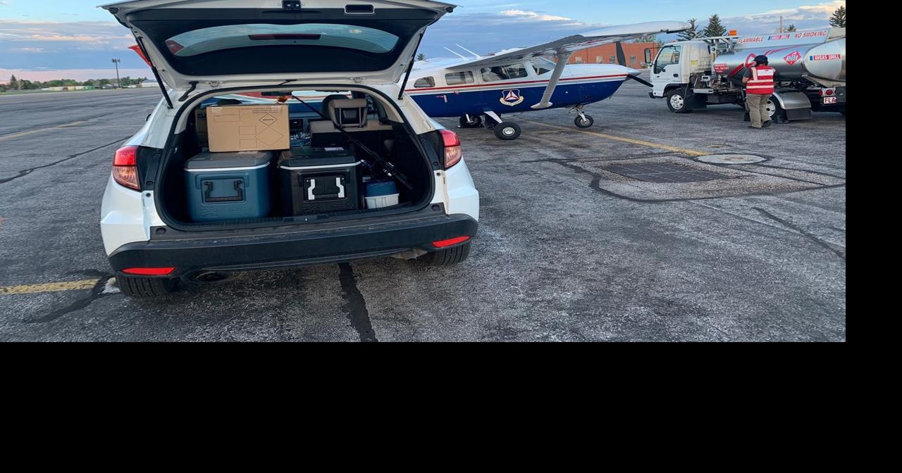 Civil Air Patrol flies COVID tests to Cheyenne | Health ...
