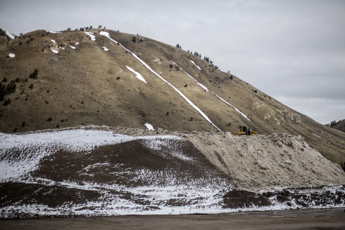 'Ginormous' pile of snow spread over fairgrounds | Town ...