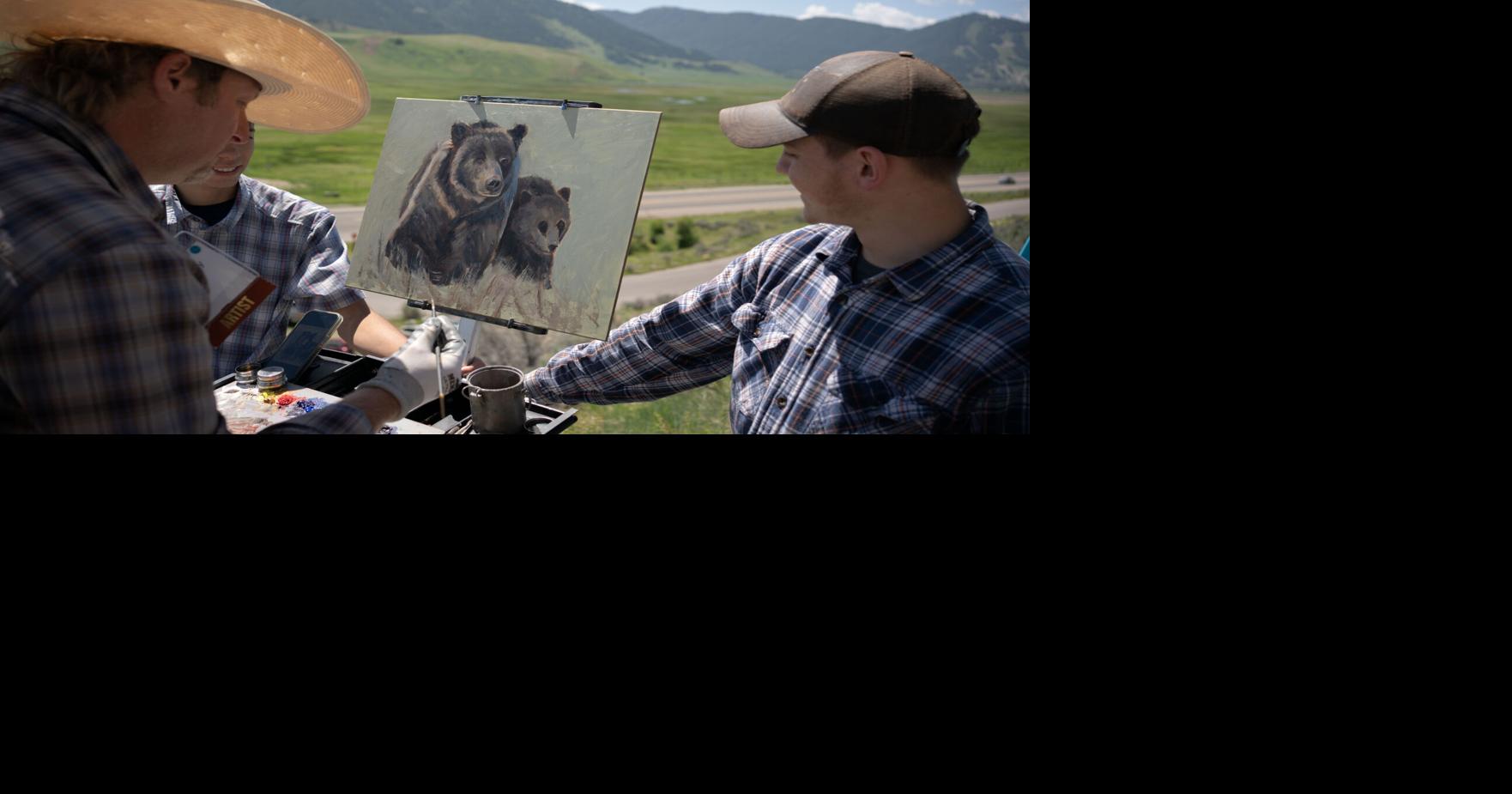 Plein air works to dazzle bidders
