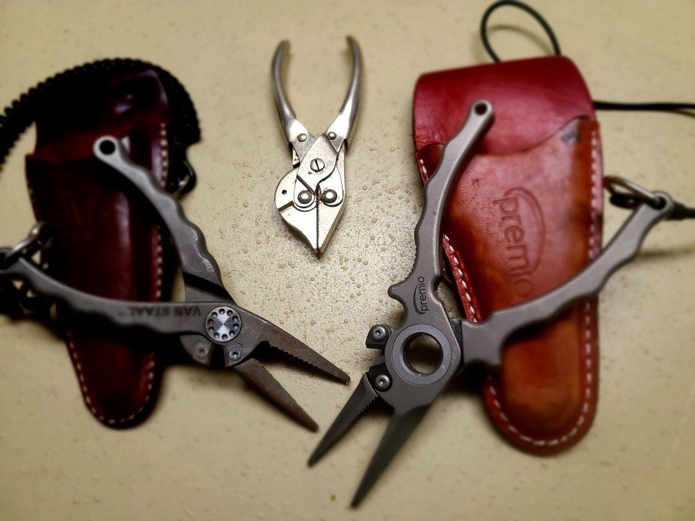 Fishing pliers: Don't travel without 'em