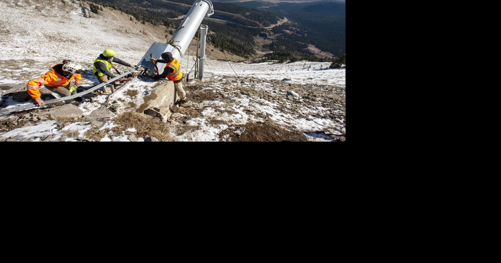 VIDEO: New Gazex exploders installed on Mt. Glory | The Hole Scroll ...