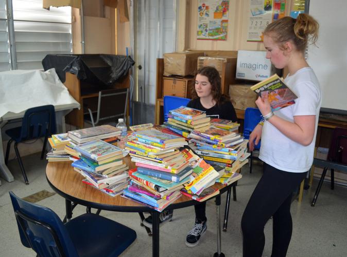 Library Puerto Rico Cadettes revive library at Puerto Rican school | Features ...