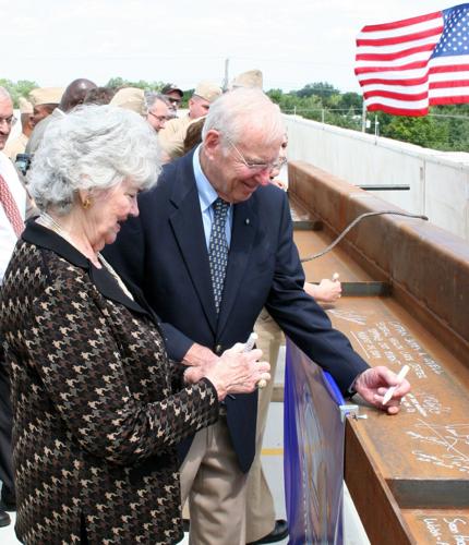 Jim Lovell and wife Marilyn
