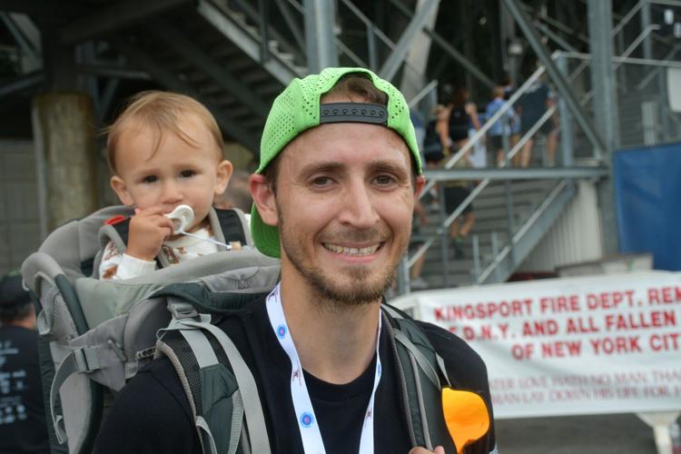 Chris Harr and son of Jonesborough