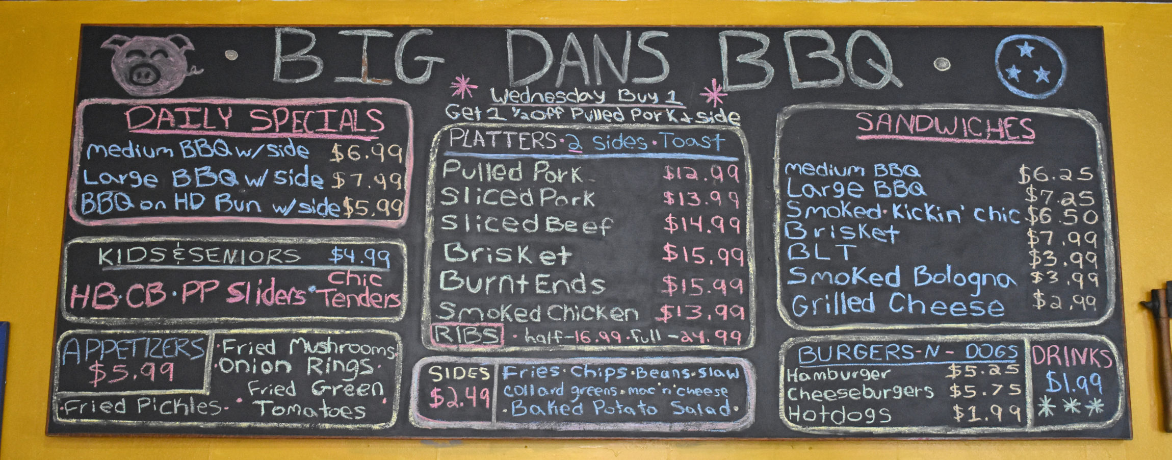 Big on sale dan's bbq