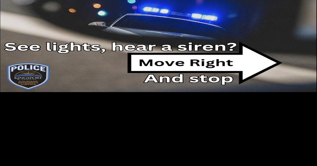 Kingsport police remind motorists how to yield Appalachian Highlands