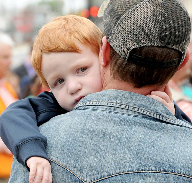 As Easter nears, Erwin, Unicoi residents walk mile in Jesus' shoes