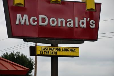 Today's your last chance to eat at  McDonald's first Tri-Cities store site (at least for a couple of months)