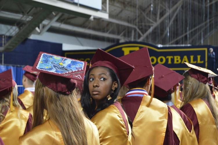 'Congraduations' About 500 students graduate from Science Hill High School during Saturday
