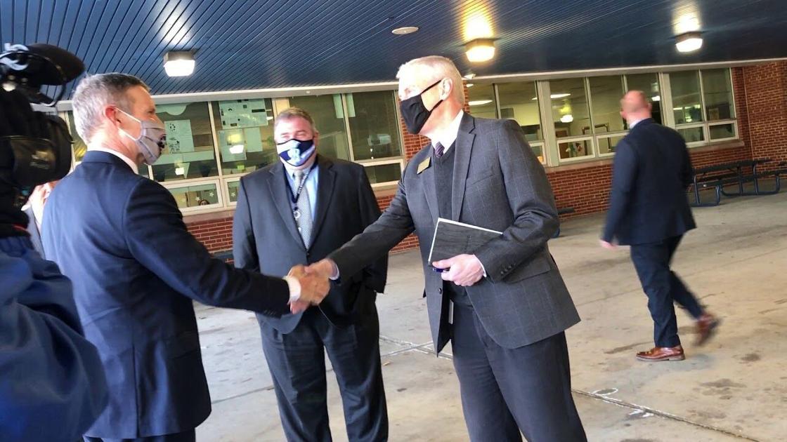 Governor excursions Robinson Center as KCS ideas return to in-human being discovering |
