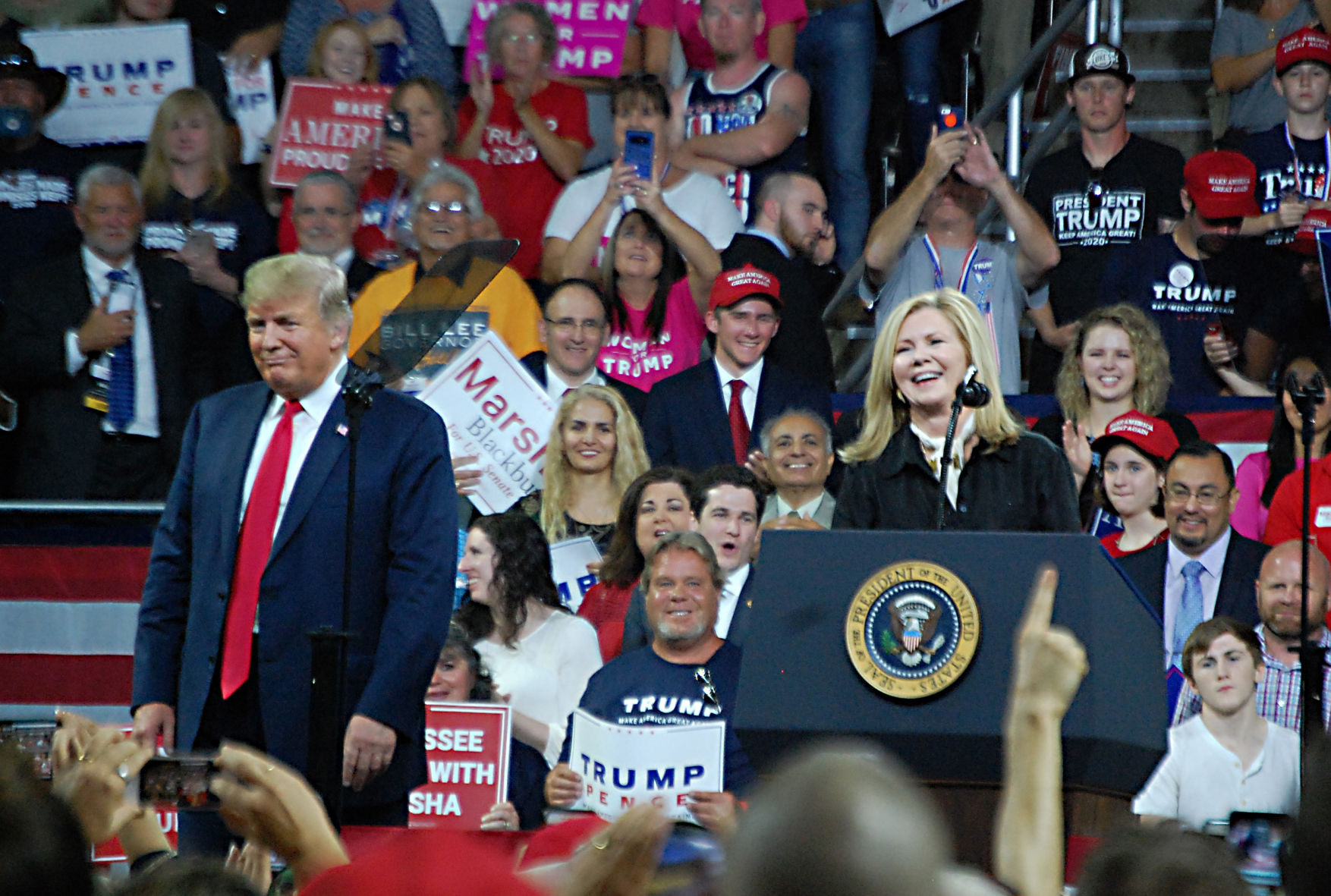 Trump Rally Draws Biggest Crowd In Freedom Hall History | News ...