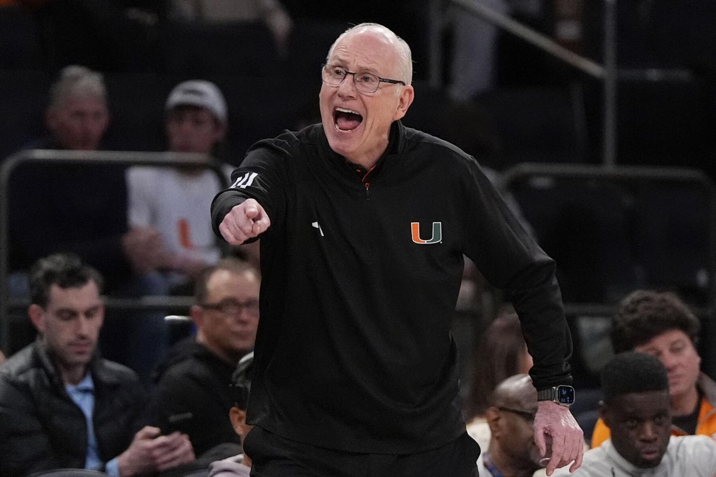 Larrañaga steps down at Miami, Courtney to finish season | College | johnsoncitypress.com larra-aga-steps-down-at-miami-courtney-to-finish-season-college-johnsoncitypress-com