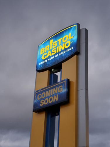 Bristol Casino sign vertical