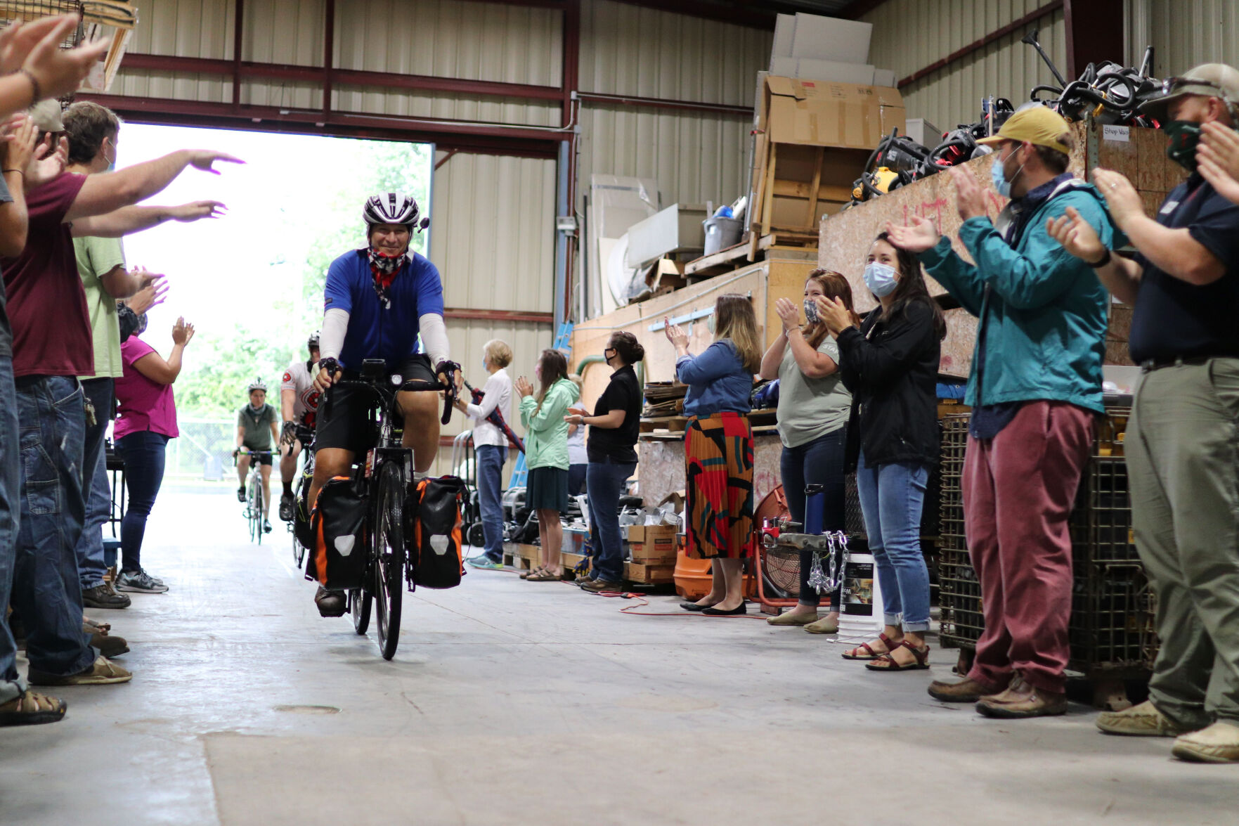 bicycle volunteer work